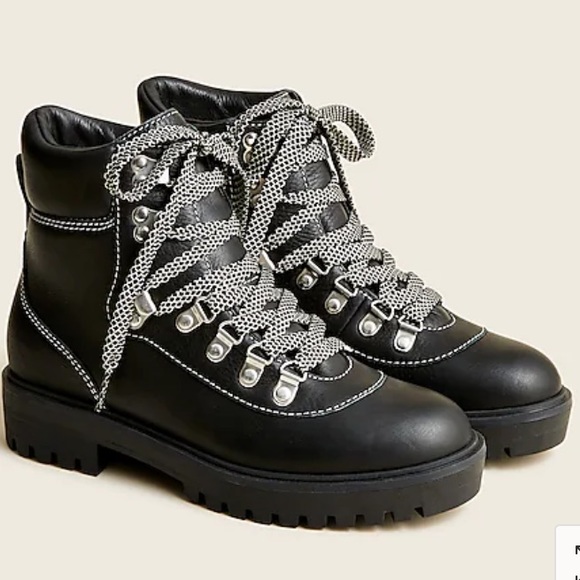 J. Crew Shoes - J. Crew Leather Nordic Hiking Boots